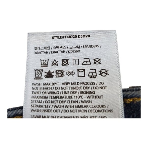 NWT GUESS SZ 38 x 30 Men's Vermont Slim Straight Distressed Stretch Jeans - Picture 13 of 16